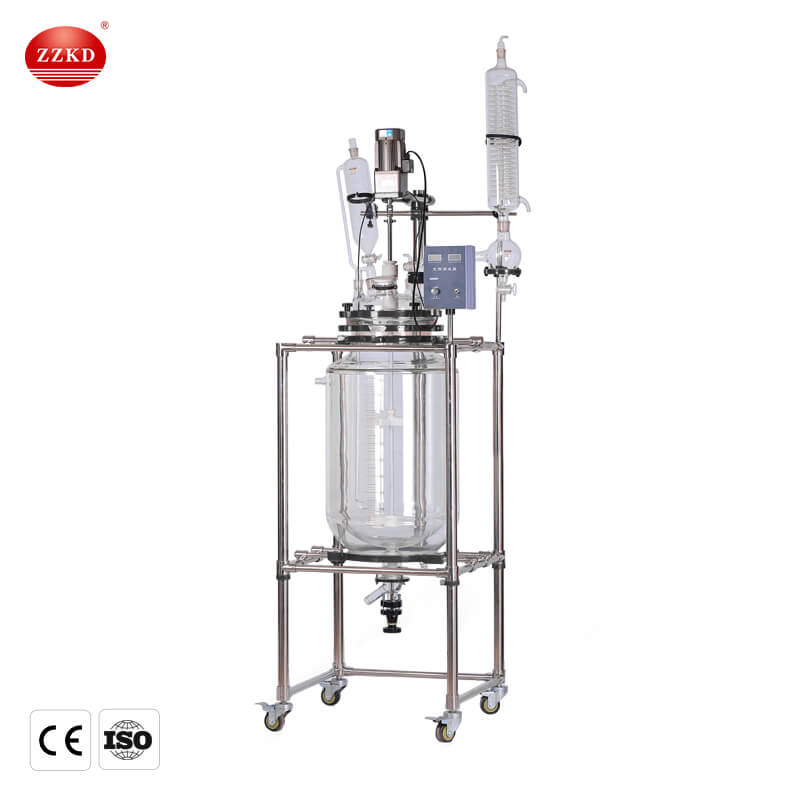 S-100L(100L Jacketed Glass Reactor)