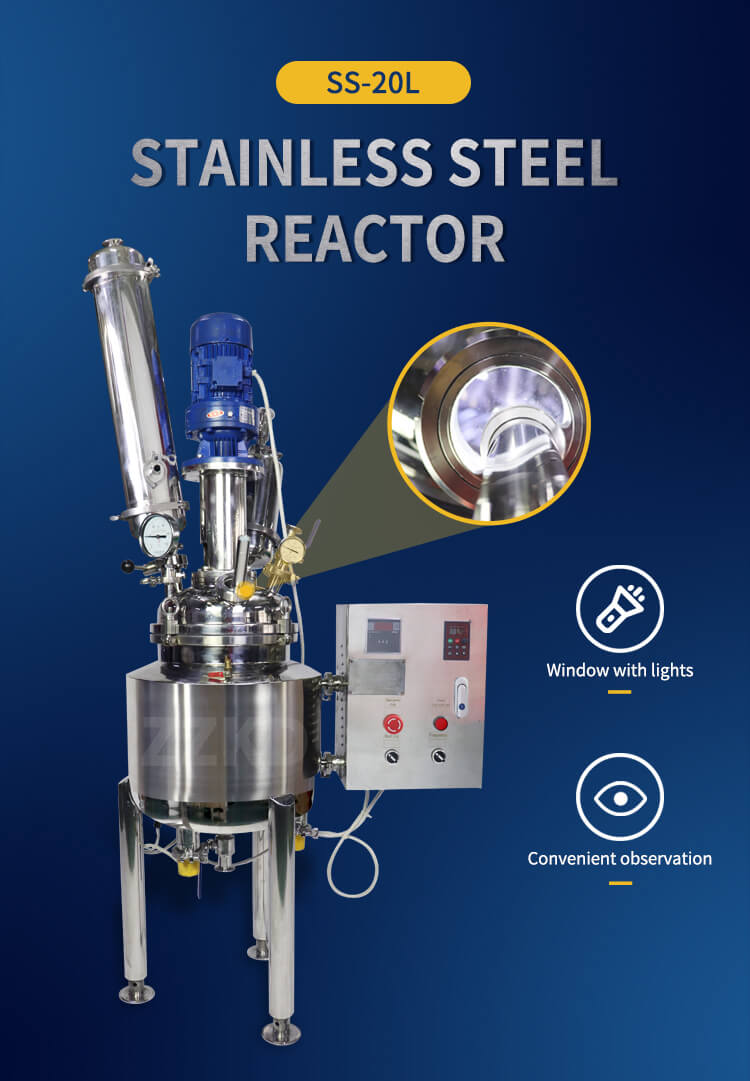 SS-20L Stainless Steel Reactor